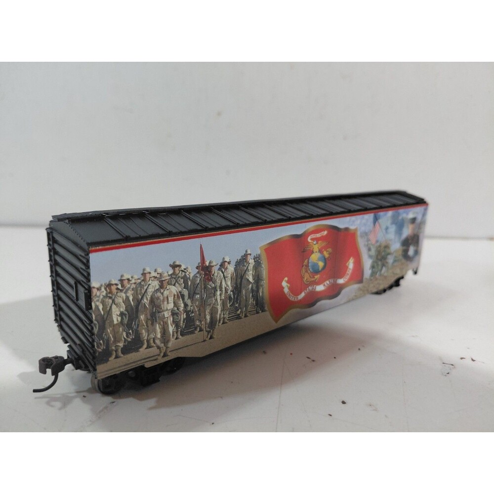 Bachmann/Hawtron HO Gauge Model Railroad United States Marine Boxcar